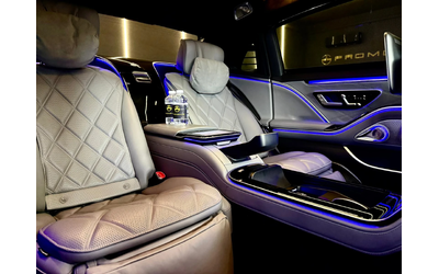 Maybach S580 4Matic* Масаж* 360* Burmester* Лизинг - автомобили, коли, обяви за нови и употребявани 14