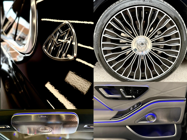 Maybach S580 4Matic* Масаж* 360* Burmester* Лизинг - автомобили, коли, обяви за нови и употребявани 16