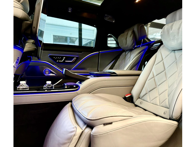 Maybach S580 4Matic* Масаж* 360* Burmester* Лизинг - автомобили, коли, обяви за нови и употребявани 9