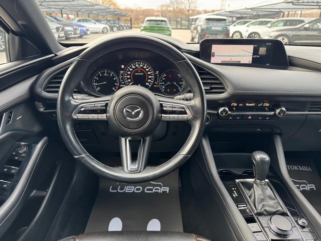 Mazda 3 2.0i-AWD-HEADUP-DISTRONIC-BOSE-360cam-ПОДГРЕВ-FULL - автомобили, коли, обяви за нови и употребявани 9