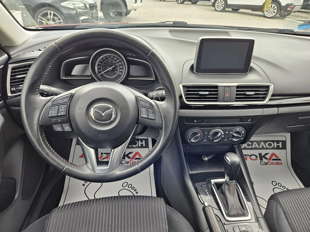Mazda 3 2.0i-158кс= АВТОМАТ= 153.000км= КАМЕРА= АВТОПИЛОТ - автомобили, коли, обяви за нови и употребявани 10