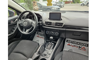 Mazda 3 2.0i-158кс= АВТОМАТ= 153.000км= КАМЕРА= АВТОПИЛОТ - автомобили, коли, обяви за нови и употребявани 12