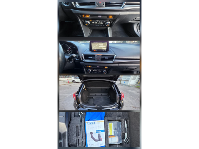Mazda 3 2.0i 120k.c EURO 6B - автомобили, коли, обяви за нови и употребявани 16