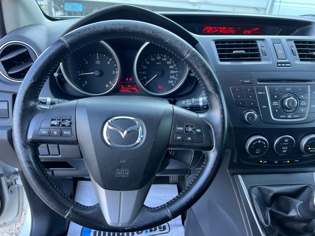 Mazda 5 1.6d 115к.с  6+ 1 - автомобили, коли, обяви за нови и употребявани 12