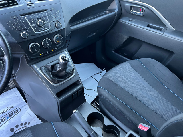 Mazda 5 1.6d 115к.с  6+ 1 - автомобили, коли, обяви за нови и употребявани 14