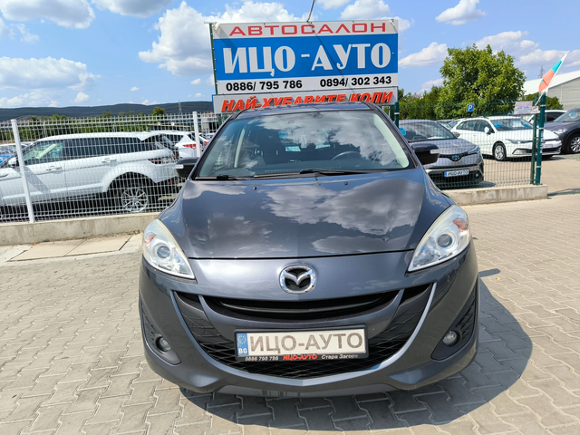 Mazda 5 1, 6-116к.6ск.7места, ФЕЙСЛИФТ, ЕВРО5 - автомобили, коли, обяви за нови и употребявани 16