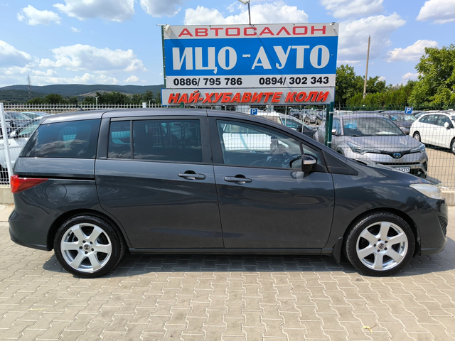 Mazda 5 1, 6-116к.6ск.7места, ФЕЙСЛИФТ, ЕВРО5 - автомобили, коли, обяви за нови и употребявани 6