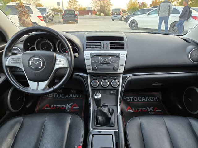 Mazda 6 2.0CD-140кс= 6ск= BOSE= КСЕНОН= ПОДГРЕВ= КОЖА - автомобили, коли, обяви за нови и употребявани 11
