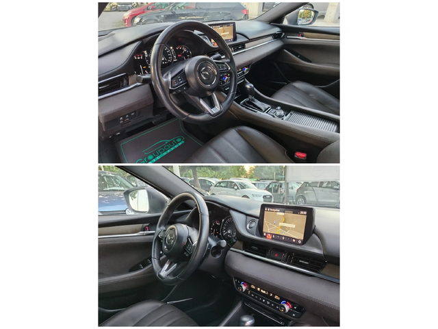 Mazda 6 2.2d-182к.с/НАВИГАЦИЯ/АВТОМАТИК/ПОДГРЕВ/ОБДУХВАНЕ! - автомобили, коли, обяви за нови и употребявани 9
