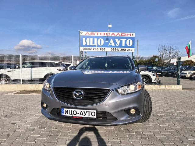 Mazda 6 2, 2-150к.с-6скор.НАВИ, LED, FACELiFT, EBPO 5B - автомобили, коли, обяви за нови и употребявани 0