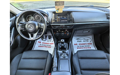 Mazda 6 2, 2-150к.с-6скор.НАВИ, LED, FACELiFT, EBPO 5B - автомобили, коли, обяви за нови и употребявани 9