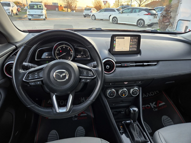 Mazda CX-3 1.8D= АВТОМАТ= FACE= CAR PLAY= DISTRONIC= FULL - автомобили, коли, обяви за нови и употребявани 10