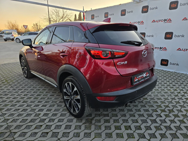 Mazda CX-3 1.8D= АВТОМАТ= FACE= CAR PLAY= DISTRONIC= FULL - автомобили, коли, обяви за нови и употребявани 4