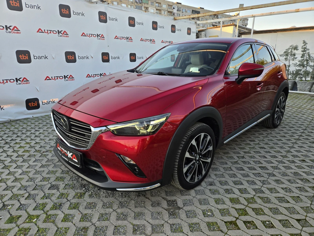 Mazda CX-3 1.8D= АВТОМАТ= FACE= CAR PLAY= DISTRONIC= FULL - автомобили, коли, обяви за нови и употребявани 5
