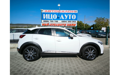 Mazda CX-3 1, 5-105k.4X4, 84700км! XENON, KOЖА, НАВИ, LED. - автомобили, коли, обяви за нови и употребявани 6