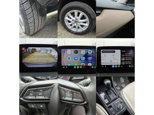 Mazda CX-3 2.0i-150кс= 4х4= АВТОМАТ= FACE= КАМЕРА= CAR PLAY - автомобили, коли, обяви за нови и употребявани 16