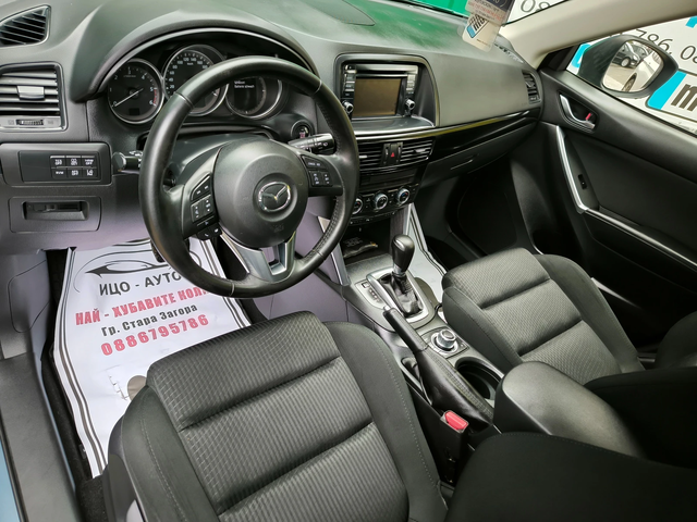 Mazda CX-5 2, 2-150k.4X4-АВТОМАТ, НАВИ, FACELiFT, LED - автомобили, коли, обяви за нови и употребявани 8