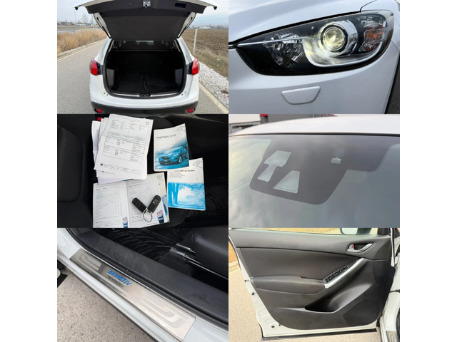Mazda CX-5 2.0 SKYACTIV / WHITE PEARL / NAVI / CAMERA / XENON - автомобили, коли, обяви за нови и употребявани 15
