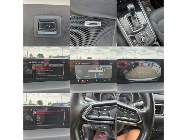 Mazda CX-5 2.2Skyactive-D-150кс= АВТОМАТ= 4Х4= BOSE= HUD= CAM - автомобили, коли, обяви за нови и употребявани 15