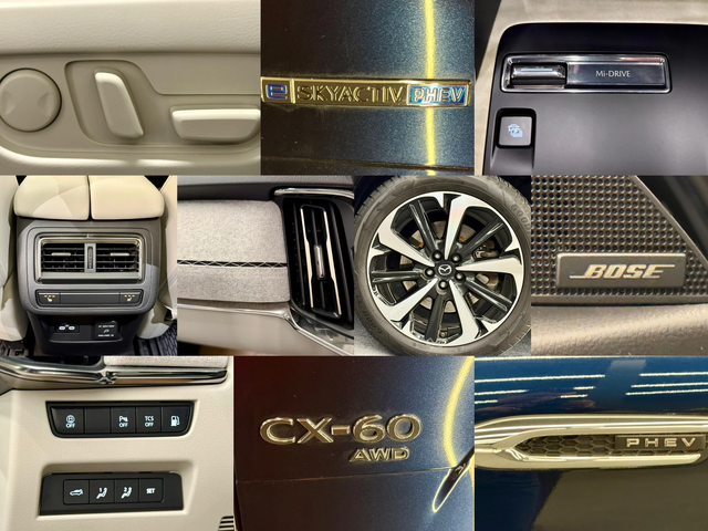 Mazda CX-60 E SkyActive PHEV* AWD* Лизинг* Bose* - автомобили, коли, обяви за нови и употребявани 16