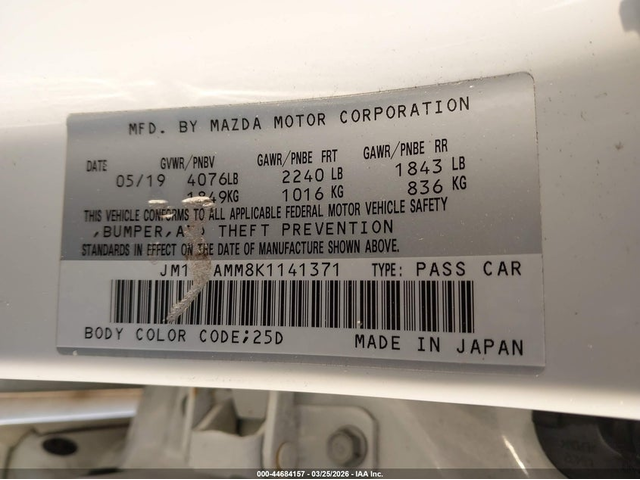 Mazda MAZDA3 2.5L I-4 DI, DOHC, VVT, 186HP Front Wheel Drive - автомобили, коли, обяви за нови и употребявани 8