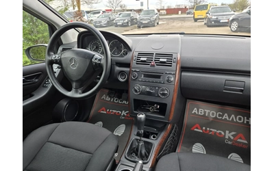 Mercedes-Benz A 170 1.7i-116кс= КЛИМАТРОНИК= 5ВРАТИ - автомобили, коли, обяви за нови и употребявани 12