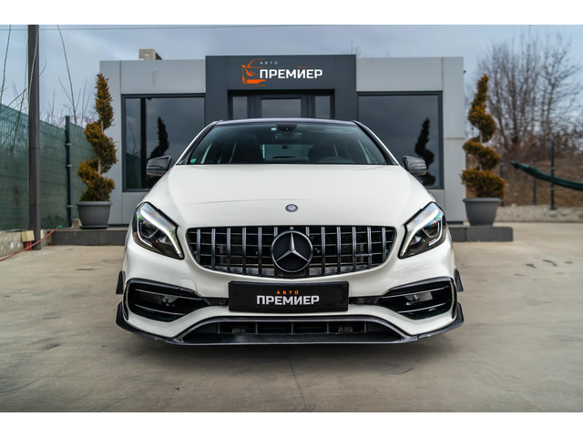 Mercedes-Benz A45 AMG 4 MATIC - EDITION ONE - БЯЛА ПЕРЛА! - автомобили, коли, обяви за нови и употребявани 1