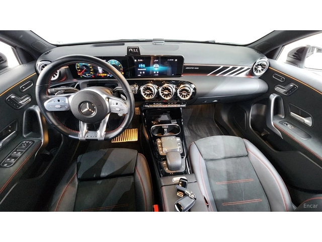 Mercedes-Benz A45 AMG 4MATIC+ * КОЖА* ПОДГРЕВ* ПАНОРАМА* HEAD-UP* КАМЕРА - автомобили, коли, обяви за нови и употребявани 6