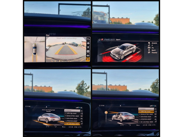 Mercedes-Benz AMG GT 6.3s Optic/4.3 AMG/Панорама/Камера 360/Keyless Go/ - автомобили, коли, обяви за нови и употребявани 15