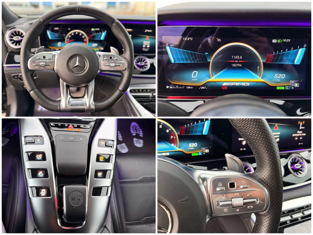 Mercedes-Benz AMG GT 43= BiTurbo= 4Matic+ = 63 AMG Aero Pack= Carbon Pa - автомобили, коли, обяви за нови и употребявани 15