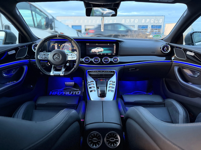 Mercedes-Benz AMG GT 43= BiTurbo= 63 AMG Pack= Distronic= HUD= 360* Cam - автомобили, коли, обяви за нови и употребявани 9