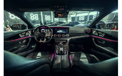 Mercedes-Benz AMG GT 53 4MATIC+ BLACK LINE BURMEISTER ЛИЗИНГ 100% - автомобили, коли, обяви за нови и употребявани 8