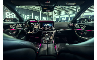 Mercedes-Benz AMG GT 53 4MATIC+ BLACK LINE BURMEISTER ЛИЗИНГ 100% - автомобили, коли, обяви за нови и употребявани 9