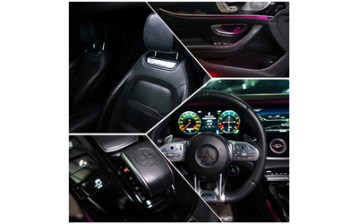 Mercedes-Benz AMG GT 43 4MATIC+ BLACK LINE BURMEISTER ЛИЗИНГ 100% - автомобили, коли, обяви за нови и употребявани 15