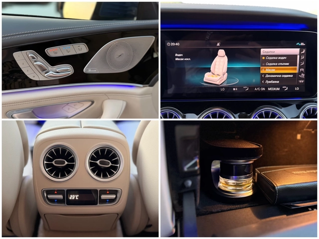 Mercedes-Benz AMG GT 43= V6-Biturbo= 4Matic+ = 63 AMG= HUD= Soft Close= - автомобили, коли, обяви за нови и употребявани 16