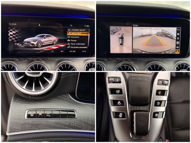 Mercedes-Benz AMG GT 43= V6-Biturbo= 4Matic+ = Distronic= Keyless= 360* - автомобили, коли, обяви за нови и употребявани 15