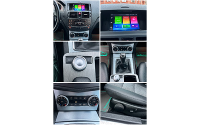 Mercedes-Benz C 180 1, 8i-156k.c/KOMPRESSOR/МУЛТИМЕДИЯ/КОЖА/ПОДГРЕВ!!! - автомобили, коли, обяви за нови и употребявани 13