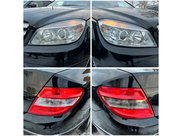 Mercedes-Benz C 180 1, 8i-156k.c/KOMPRESSOR/МУЛТИМЕДИЯ/КОЖА/ПОДГРЕВ!!! - автомобили, коли, обяви за нови и употребявани 15