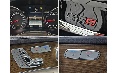 Mercedes-Benz C 200 ! C 6.3S/AMG/GERMANY/CAMERA/ПОДГРЕВ/ОБДУХ/AMBIENT/ - автомобили, коли, обяви за нови и употребявани 12