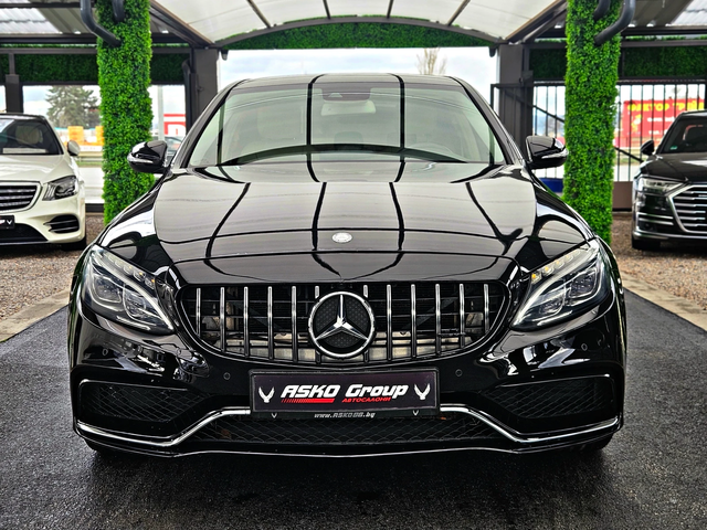 Mercedes-Benz C 200 ! C 6.3S/AMG/GERMANY/CAMERA/ПОДГРЕВ/ОБДУХ/AMBIENT/ - автомобили, коли, обяви за нови и употребявани 1