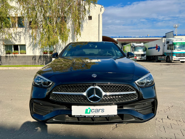 Mercedes-Benz C 200 AMG Line 4M в ГАРАНЦИЯ до 2025 - автомобили, коли, обяви за нови и употребявани 1