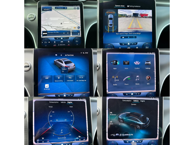 Mercedes-Benz C 220 D* AVANTGARDE* LED* NAVI* CAMERA* DISTRONIC* - автомобили, коли, обяви за нови и употребявани 15