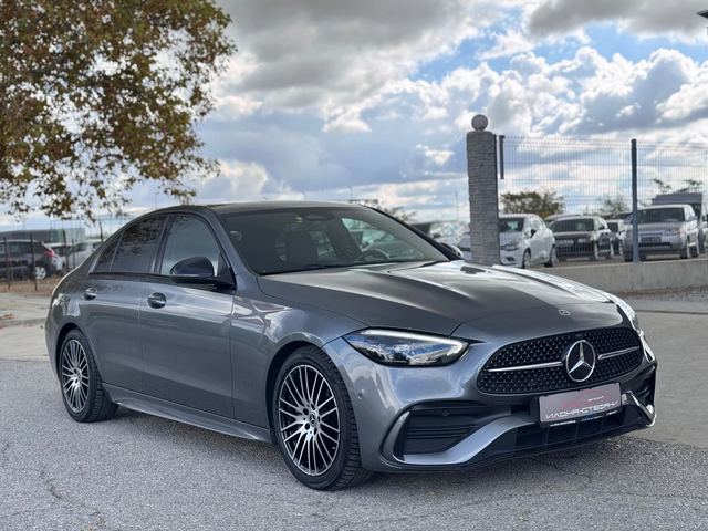 Mercedes-Benz C 220 d AMG* Night* EQ BOOST Mild Hybrid - автомобили, коли, обяви за нови и употребявани 5
