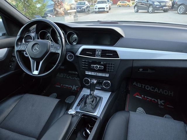 Mercedes-Benz C 220 2.2CDI-170кс= АВТОМАТ= AMG LINE= FACELIFT= ПОДГРЕВ - автомобили, коли, обяви за нови и употребявани 12