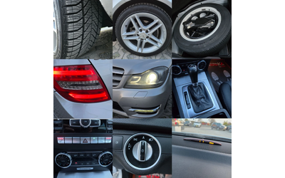 Mercedes-Benz C 220 2.2CDI-170кс= АВТОМАТ= AMG LINE= FACELIFT= ПОДГРЕВ - автомобили, коли, обяви за нови и употребявани 16
