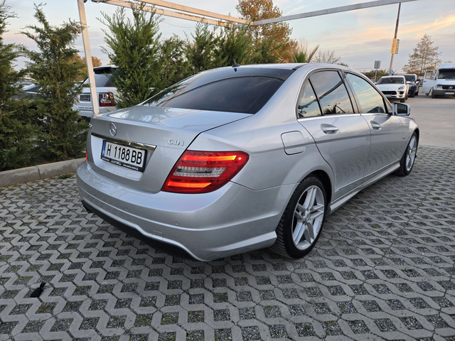 Mercedes-Benz C 220 2.2CDI-170кс= АВТОМАТ= AMG LINE= FACELIFT= ПОДГРЕВ - автомобили, коли, обяви за нови и употребявани 2