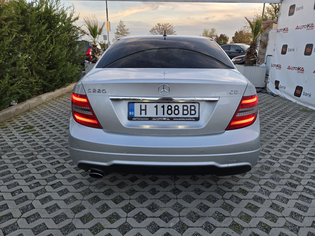 Mercedes-Benz C 220 2.2CDI-170кс= АВТОМАТ= AMG LINE= FACELIFT= ПОДГРЕВ - автомобили, коли, обяви за нови и употребявани 3