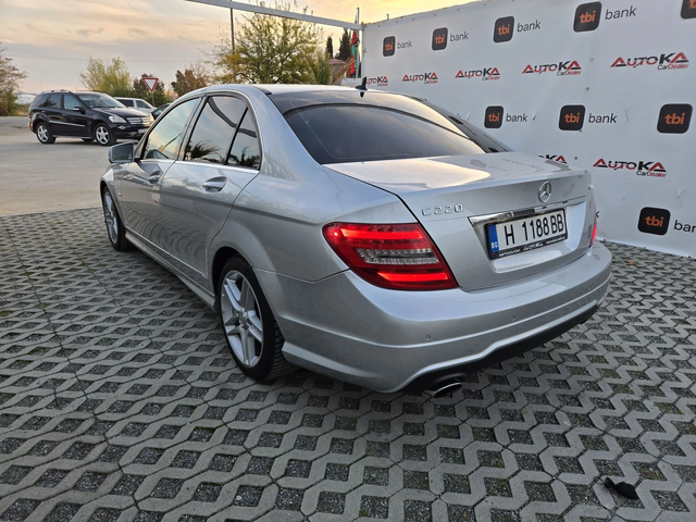Mercedes-Benz C 220 2.2CDI-170кс= АВТОМАТ= AMG LINE= FACELIFT= ПОДГРЕВ - автомобили, коли, обяви за нови и употребявани 4