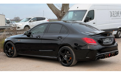 Mercedes-Benz C 220 BlueTEC= BRABUS= BURMESTER= AMBIENT= ЗВЕЗДНО НЕБЕ= - автомобили, коли, обяви за нови и употребявани 6