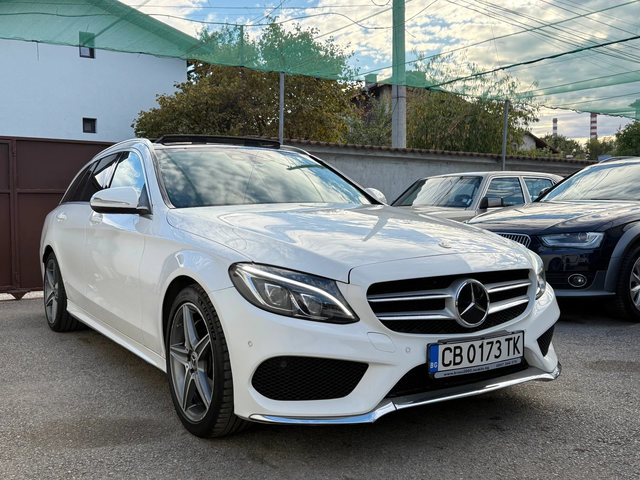 Mercedes-Benz C 220 CDI AMG-LINE PANORAMA MULTI BEAM HUD DISTRONIC - автомобили, коли, обяви за нови и употребявани 2